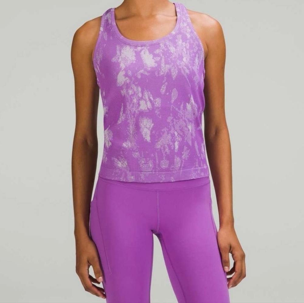 LULULEMON Swiftly Tech Racerback Tank Top 2.0 Waist Length, SIZE 10